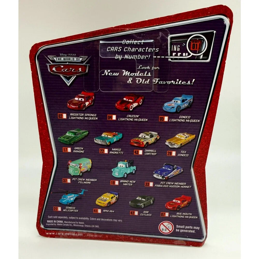 Disney Pixar Cars World of Cars Brand New Mater #19 Factory Sealed NIP